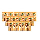 Smileat - Pack de 15 TRIBOO Snacks de Fruta sabor Manzana - Aperitivo para Niños - Alternativa a Gominolas y Chuches - Ideal para el Cole y Meriendas - 375g