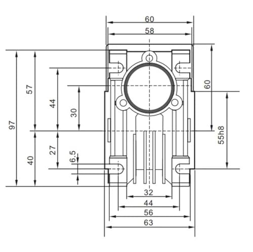 Moteur BLDC 57 mm 24V avec frein à maintien sécurisé - 4