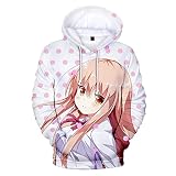 ISaikoy Anime Himouto! Umaru-chan Hoodie Jacket Hoody Pullovers Sweatshirt Costume