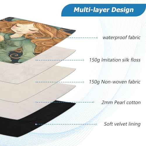 Funda para laptop de 13-14 pulgadas impermeable con diseño leprechaun miniatura 4