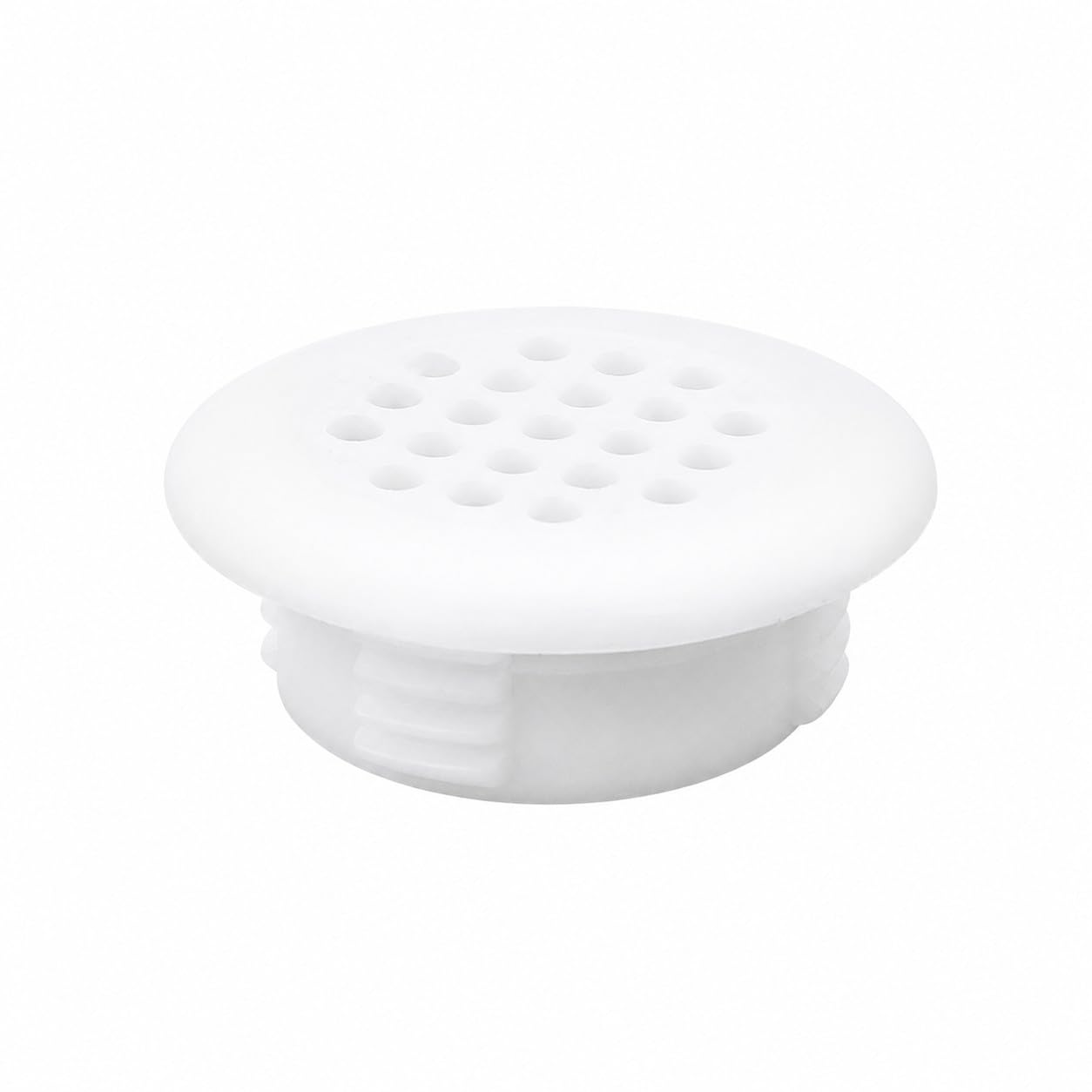 QIHAWN 20PCS Soffit Vents, 30mm Round Plastic Mesh Vent Covers, Air Vent Holes for Furniture, Cabinets, Wardrobes, Shoe Cabinets & Drawers