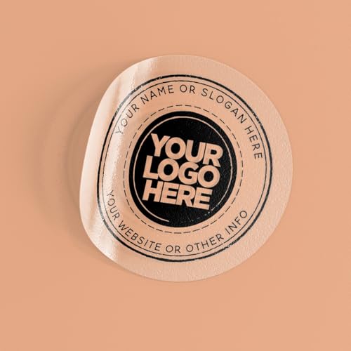 Individuelle transparente Vinyl-Aufkleber mit Logo und Slogan