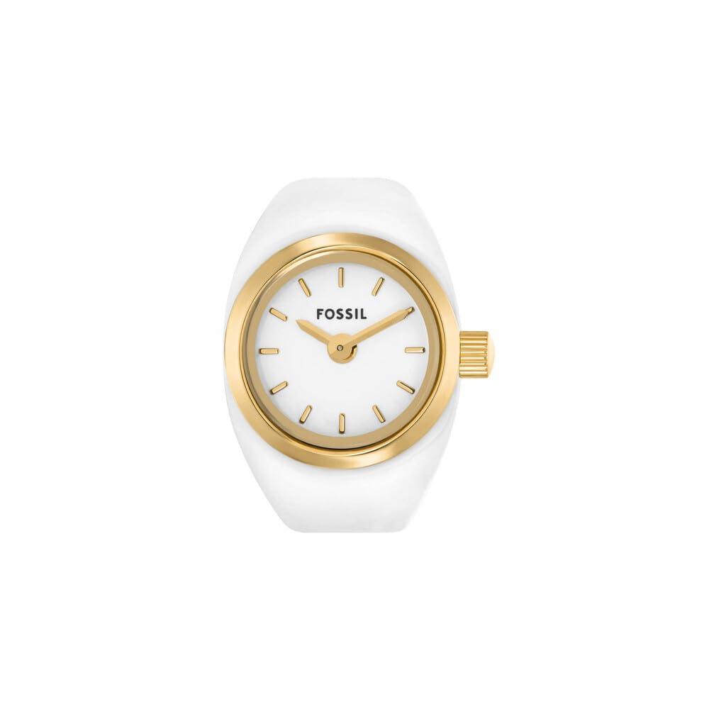 FOSSIL Damen Analog Quarz Uhr mit Edelstahl Armband