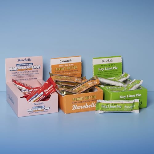 Image of Barebells New On The Block Bundle (3 Mix Pack) - 36 Total Bars, High Protein Snacks, with 16g and 20g Protein & No Added Sugar - On-the-Go Breakfast or Post-Workout Treat