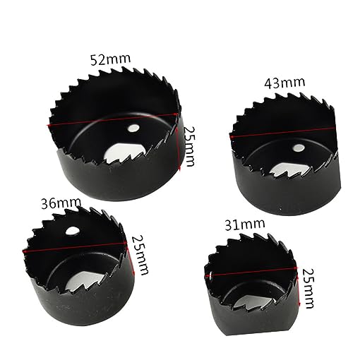 Kit de brocas para madera OSALADI 5 piezas miniatura 3