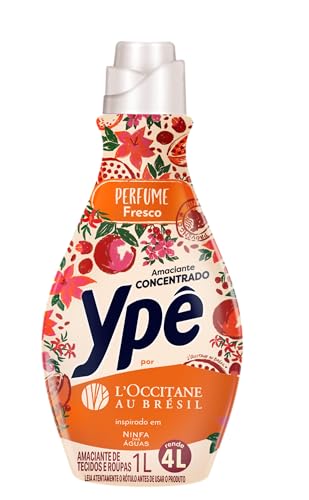 Ypê Amaciante Concentrado, L'OCCITANE au Brésil, Ninfa das Águas, 1L Ypê Amaciante Concentrado, L'OCCITANE au Brésil, Ninfa das Águas, 1L