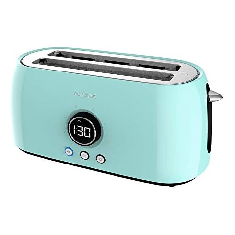 Cecotec Tostadora Digital ClassicToast 15000 Blue Extra Double Cover