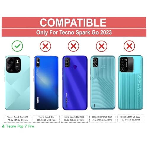 Image of Bintage Cute Fun Ball | Taddy Cartoon| Coffee Cup | Donut| Full Camera Protection Silicon Case Back Cover Compatible for Tecno BF7 / Spark Go 2023 - Black