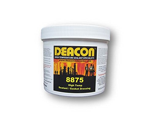 Deacon 8875 - High Temperature | Gasket Compound | Thermal Reactive Paste | Sealing Compound | Expands | Thermal Cycling | 1 Gal…