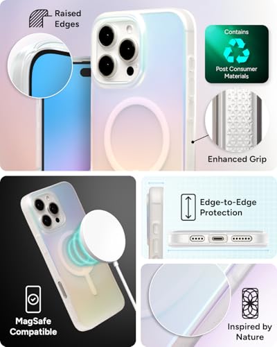 Coque iPhone 16 Pro Max antichoc transparente compatible MagSafe ZAGG Milan Snap 6.9 - 6