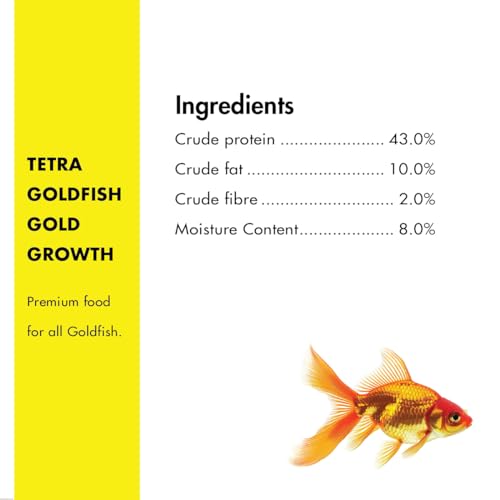Image of Tetra Bits Goldfish Gold Growth Fish Pellet Food 113 gram