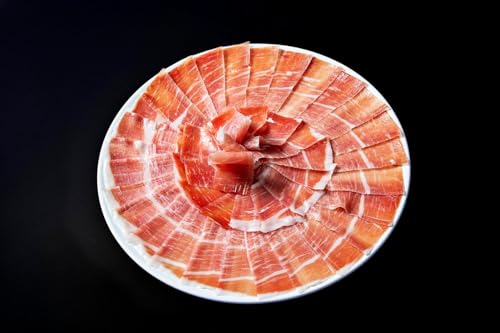Jamón Serrano Gran Reserva Montevalle mit Knochen (7–8 kg) | +20 Monate Gereift | Intensiver Geschmack | Vakuumverpackt | Premium Spanischer Schinken | Gourmet Geschenk