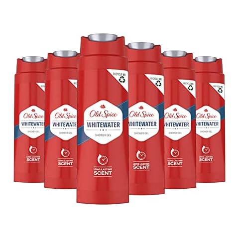 Old Spice Whitewater Duschgel, 6er Pack , Showergel Mit Langanhaltendem Duft Cover