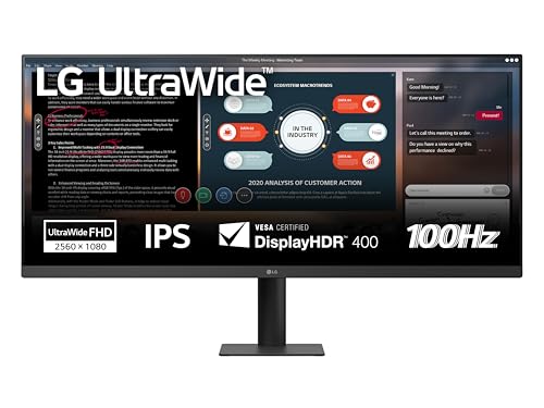 LG 34U511A Monitor UltraWide 21:9 34" IPS, WFHD (2560x1080), HDR