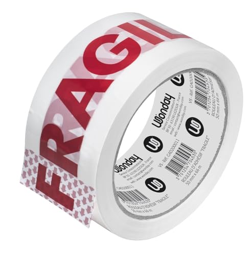 WONDAY - Rollo de adhesivo (50 mm x 66 m)