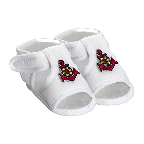 Sandalia sapatinho infantil recem nascido bebes 0 a 4 meses Cor:branco;Tamanho:fase 1