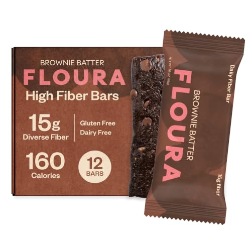 Floura Brownie Batter Fiber Bars 12-Pack