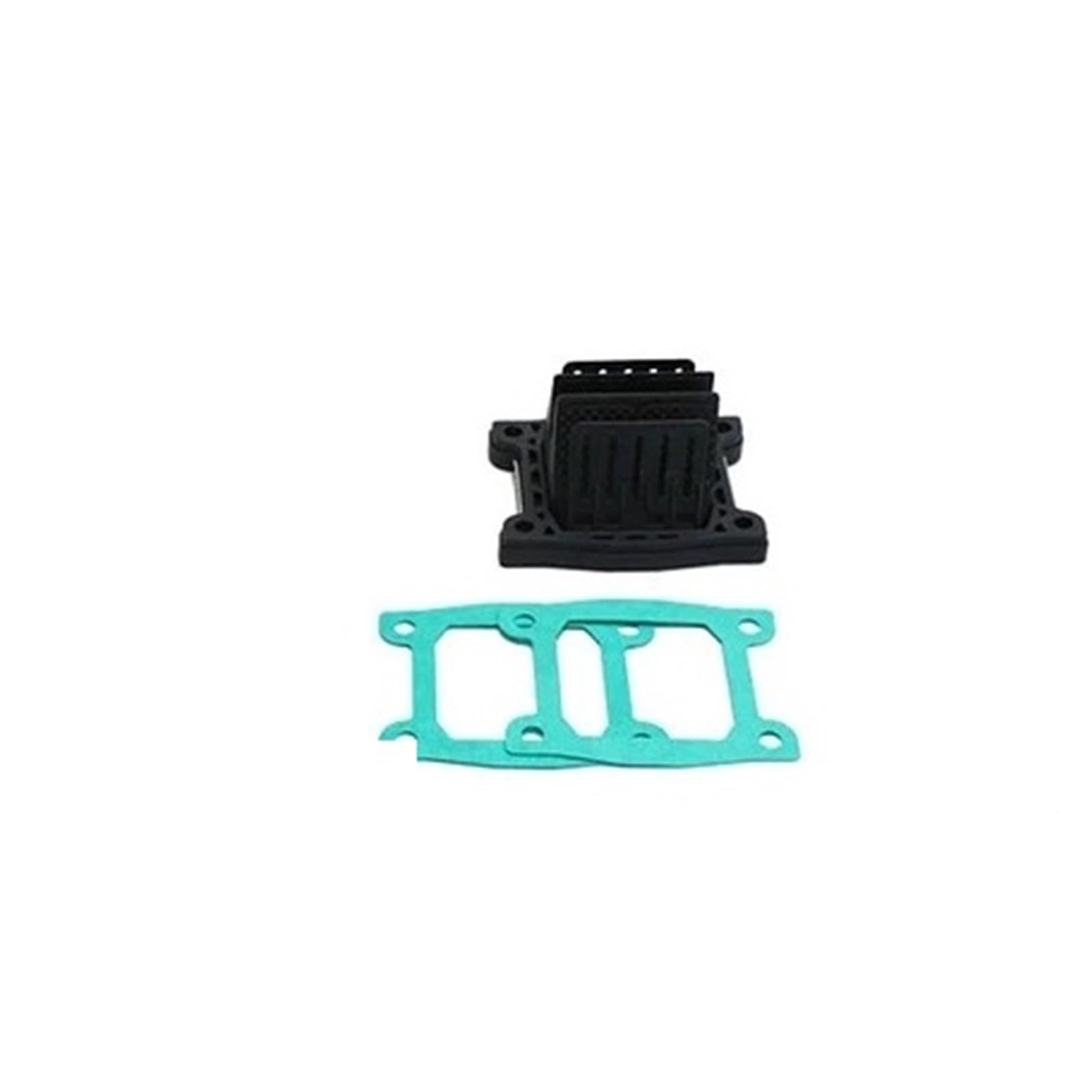 Reed Valve Fit for Yamaha YFS200 ATV DT200R Carburetor Intake Plate Carbon Fiber and Plastic(Reed Valve Kit)