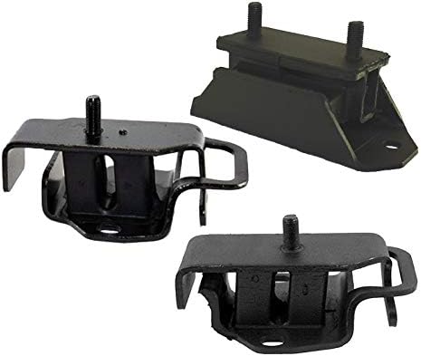 K0846 Compatible with Fits 1988-1994 Isuzu Pickup 2.3L/2.6L 2WD Engine Motor & Trans Mount Set 3PCS : A6863, A6862, A6859