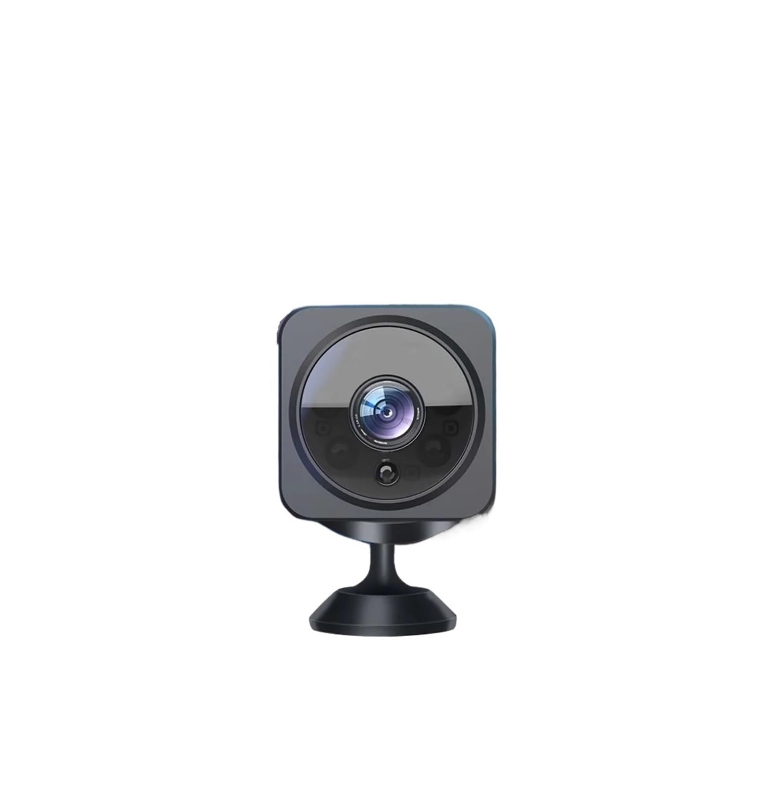 Ncaevgxrwjt Black Wireless Wi-Fi Security Camera With 1080P Hd Night Vision & Motion Detection Indoor/Outdoor Security Protection Mini Camera