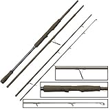 Spinnrute zum Kunstköderangeln auf Barsche und Forellen