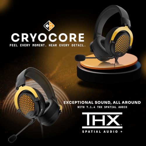 Cosmic Byte CryoCore Wired Gaming Headset Black - Image 3