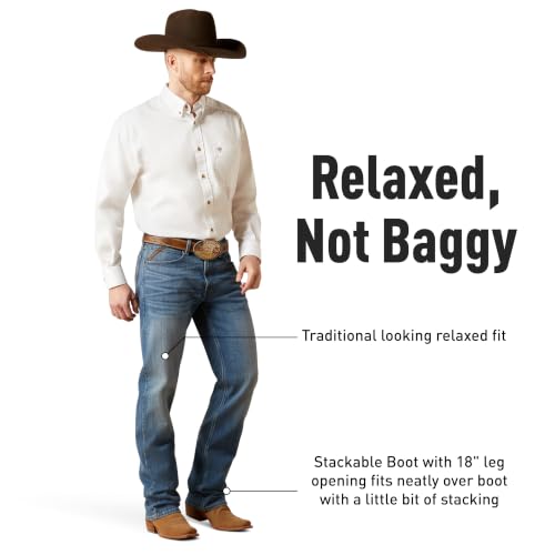Image of ARIAT M2 Relaxed Boot Cut Jeans - Men's Relaxed Fit Denim