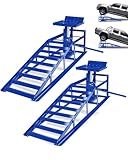 Utilisation pratique & fiable : Plateforme extra longue, instructions claires et montage facile. Parfait pour les garages professionnels ou particuliers, avec conseils sécurité inclus.