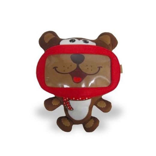 Wise-pet Interaktivt gosigt skydd för iPod Touch, iPhone och Android-smartphones, Mini-Bear från Wise-Pet
