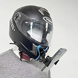 Motorcycle Helmet Mount Bracket Camera Recorder Fix Strap Full Face Chin Stand Phone Holder for Action Camera