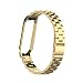 Produktbild LZDseller01 Smart-Watch-Armband aus Metall, Smart-Armband aus Edelstahl, für Xiaomi Mi Band 4, Gold