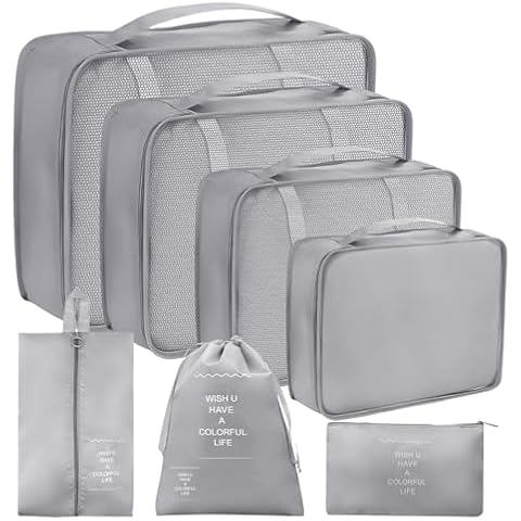 Organisateur de Bagage RISVOWO - 7 pièces Cover