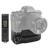 NEEWER Vertical Battery Grip with 2.4G 131ft/40m LCD Remote Control, Replacement for VG-C4EM, Works with NP-FZ100 Battery, Compatible with Sony A7R V A7R IV A9 II A7 IV A7S III A1 Cameras BG A7IV