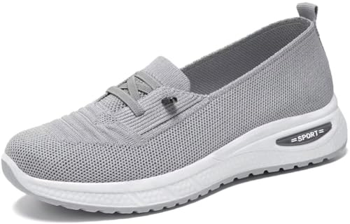 Women's Orthopedic Mesh Walking Shoes Athletic Sport Running Sneakers Slip-on Cozy Breathable