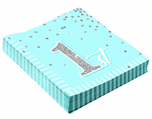 Forum Novelties x79809 - Servilletas de cumpleaños, color azul