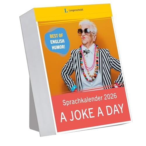 Langenscheidt Kalender A Joke a Day 2026: Tagesabreißkalender