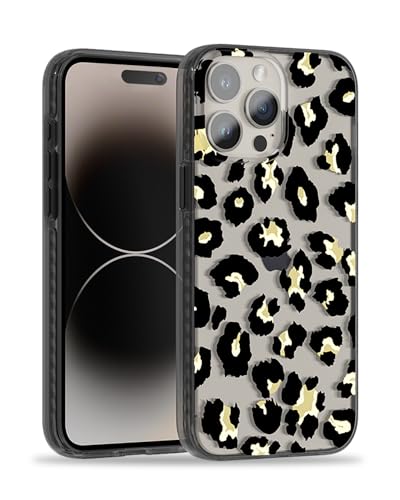 Coque iPhone 15 Pro antichoc léopard pour éviter les bris d'écran