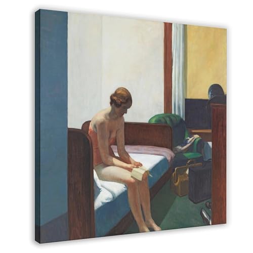 Impression sur toile Edward Hopper pour déco chambre d'hôtel