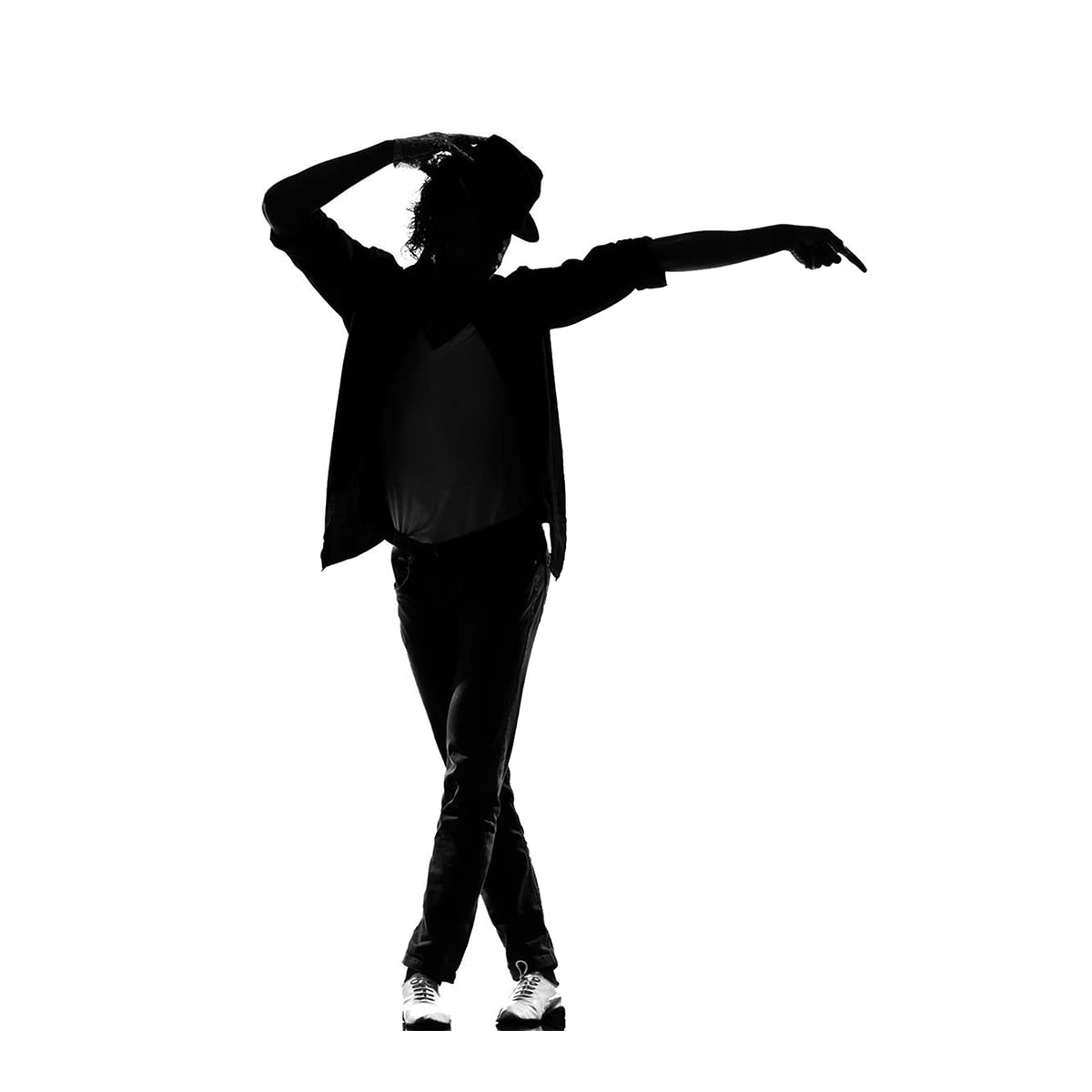 Michael Jackson Wall Sticker - Michael Jackson Wall Poster - Dance King Wall Sticker - 300GSM - Glossy - Strong Adhesive - starx Decals