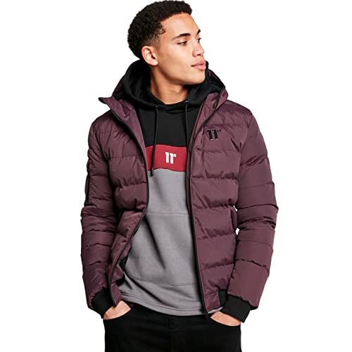 ELEVEN DEGREES Missile V3 Jacket Peak Hood - Mulled Red (XL)
