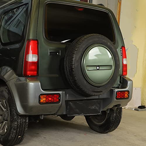 Cubierta de luz antiniebla protectora: rejilla trasera para coche Suzuki Jimny 2007-2017 3