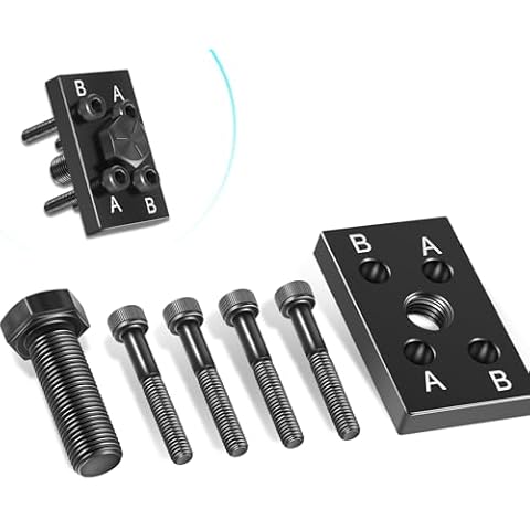 Bzumperyz JDG1560 JDG670A Drive Gear Puller Plate Tool Fit for John Deere Agricultural Machinery Used for Removing Drive Gear from db2, db4 and de10 Fuel Injection Cover