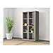 Ikea Kallax Shelving Unit, Gray, Wood Effect Bundle with Cleaning Cloth