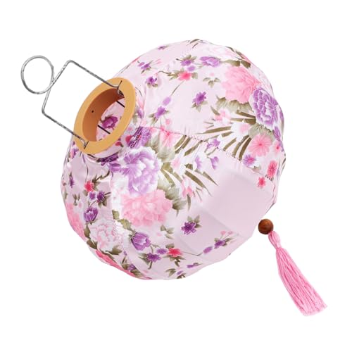 Lanterne vietnamienne SOIMISS pour décoration extérieure et intérieure en tissu mercerie