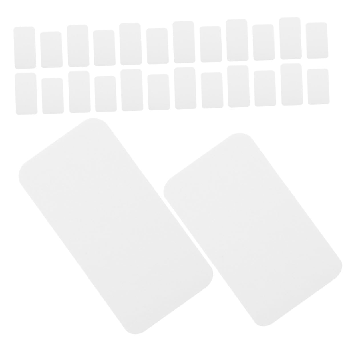 180pcs Insect Specimen Spreading Board Set with 100pcs 50x25mm and 80pcs 65x25mm Micro Mounting Cards, Rounded Corner Thick Paper for Precise Butterfly and Insect Pinning, Portable