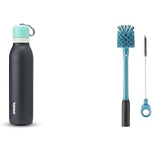 Owala 24-oz FreeSip Twist Insulated Stainless Steel Water Bottle and 2-in-1 Bottle Brush Cleaner Set, Blue
