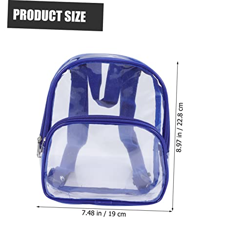 Clear Backpack for Transparent Daypack for Shopping Work and Daily Use for Friends Family Stylish and Functional Clear Bag2