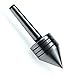 HFS(R) Heavy Duty Live Tailstock Center with 60 Degree Tip Wood Lathe Tool for Woodworking Projects (#1 Morse Taper)