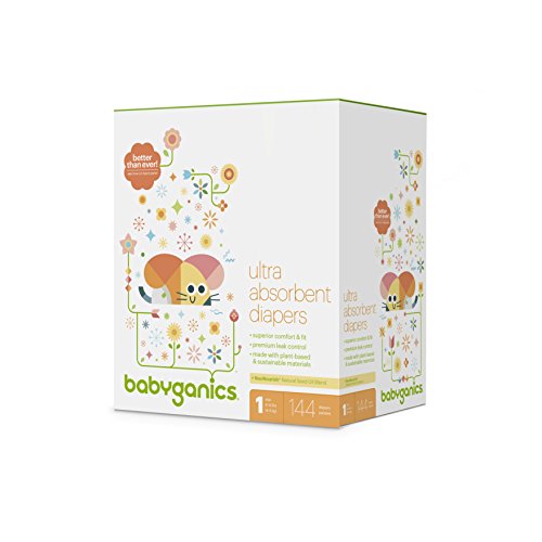 babyganics diapers size 1