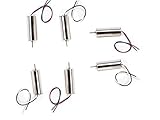 AFUNTA Spare Part H107-A03 6Pcs Motor for Hubsan H107L Quadcopter